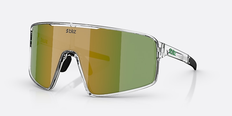 Sunglasses Bliz P001 L (0-138) with Green lens and Transparent White frame Image 1 of 5 Sunglasses Bliz P001 L (0-138) with Green lens and Transparent White frame Image 1 of 5