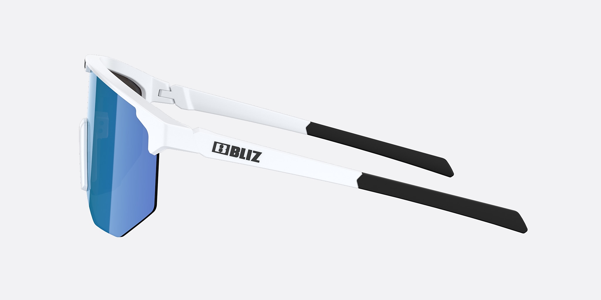 Sunglasses Bliz Hero Small L (0-129) with Braun Blau lens and Weiß frame Image 3 of 5 Sunglasses Bliz Hero Small L (0-129) with Braun Blau lens and Weiß frame Image 3 of 5