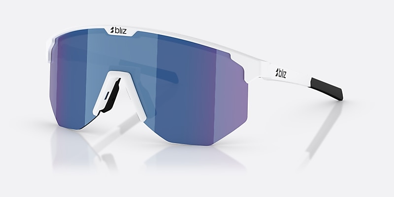 Sunglasses Bliz Hero Small L (0-129) with Brown Blue lens and White frame Image 1 of 6