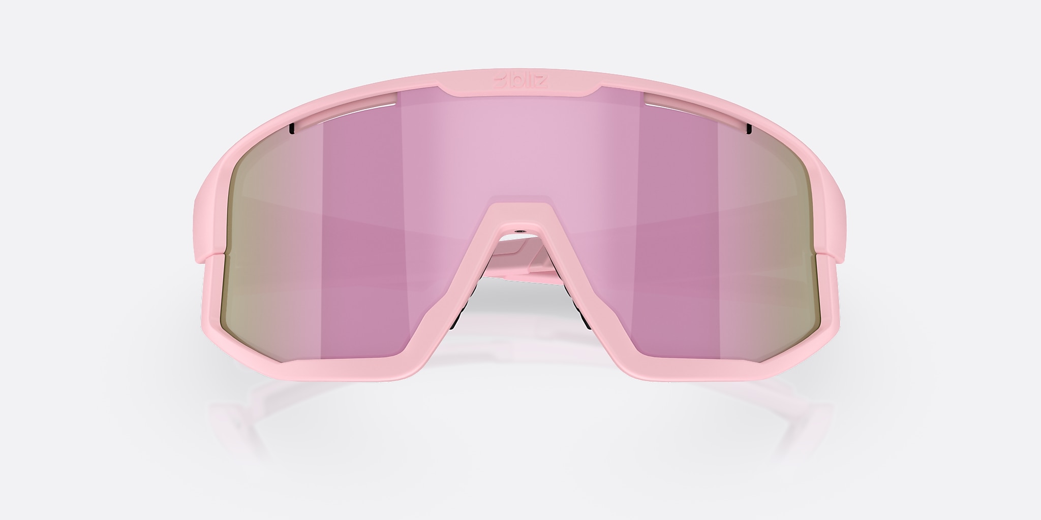 Sunglasses Bliz Fusion Small XXS (0-125) with Brown/Rose Multicolor lens and Matte Powder Pink frame Image 5 of 5 Sunglasses Bliz Fusion Small XXS (0-125) with Brown/Rose Multicolor lens and Matte Powder Pink frame Image 5 of 5
