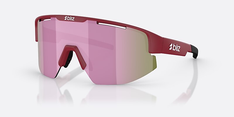 Sunglasses Bliz Matrix Small XXS (0-130) avec Marron Rose verre et Lie de vin monture Image 1 de 7