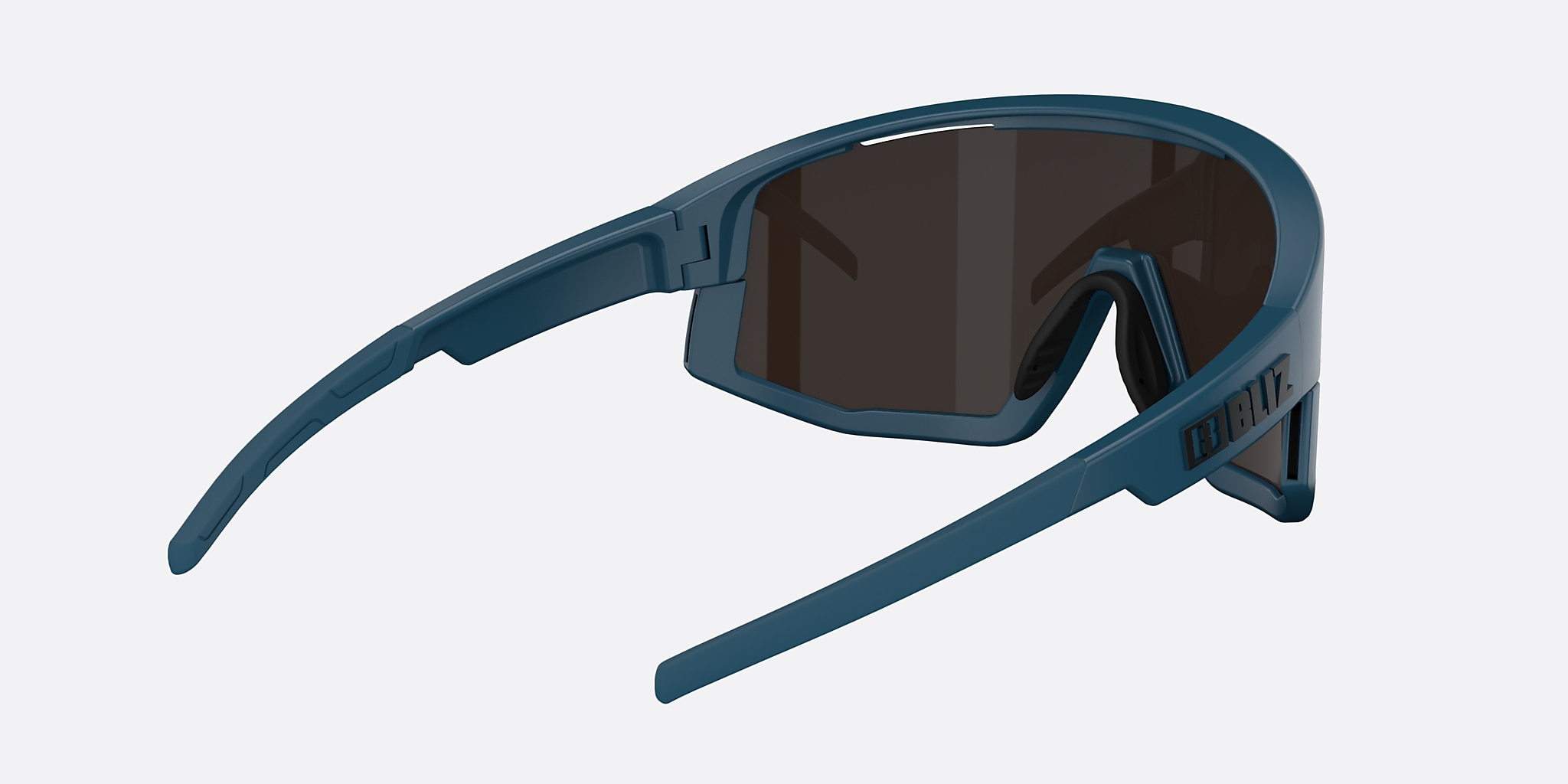 Sunglasses Bliz Fusion S (0-133) with Brown Mirror Blue lens and Matte Blue frame Image 4 of 5 Sunglasses Bliz Fusion S (0-133) with Brown Mirror Blue lens and Matte Blue frame Image 4 of 5