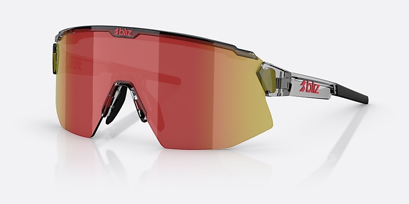 Sunglasses Bliz Breeze XL (0-141) with Red lens and Transparent Dark Grey frame Image 1 of 5 Sunglasses Bliz Breeze XL (0-141) with Red lens and Transparent Dark Grey frame Image 1 of 5