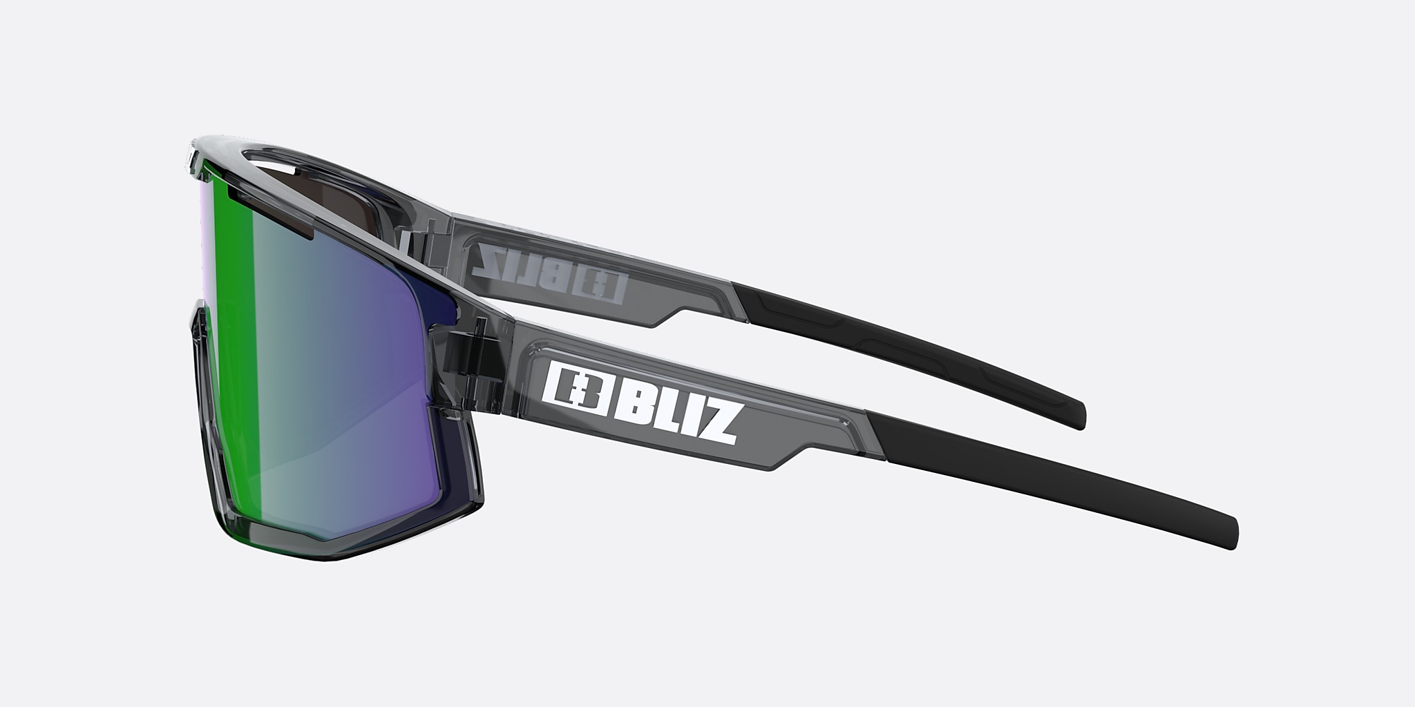 Sunglasses Bliz Fusion Small XXS (0-125) with Brown Green lens and Crystal Black frame Image 3 of 5 Sunglasses Bliz Fusion Small XXS (0-125) with Brown Green lens and Crystal Black frame Image 3 of 5