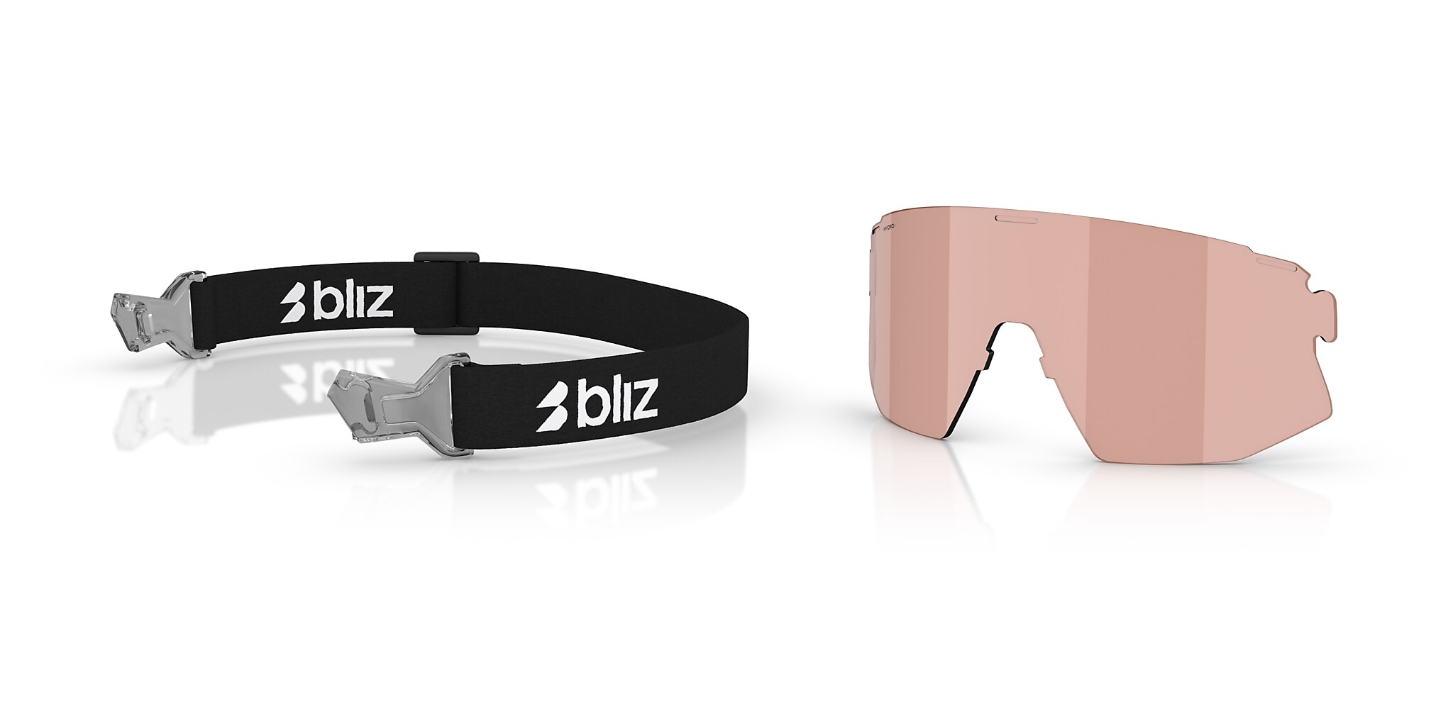 Breeze Sunglasses Brun röd | Bliz Eyewear®