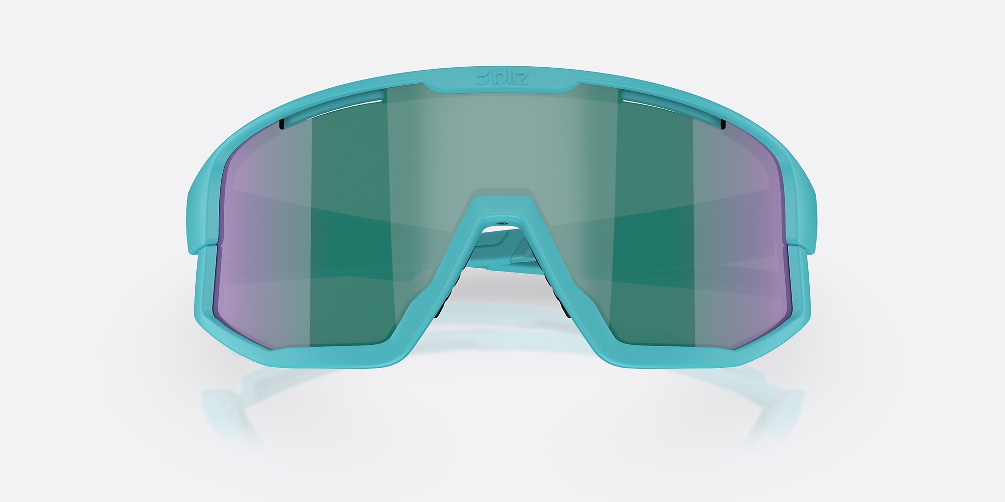 Sunglasses Bliz Fusion S (0-133) with Blue Green lens and Matte Turquoise frame Image 5 of 5 Sunglasses Bliz Fusion S (0-133) with Blue Green lens and Matte Turquoise frame Image 5 of 5