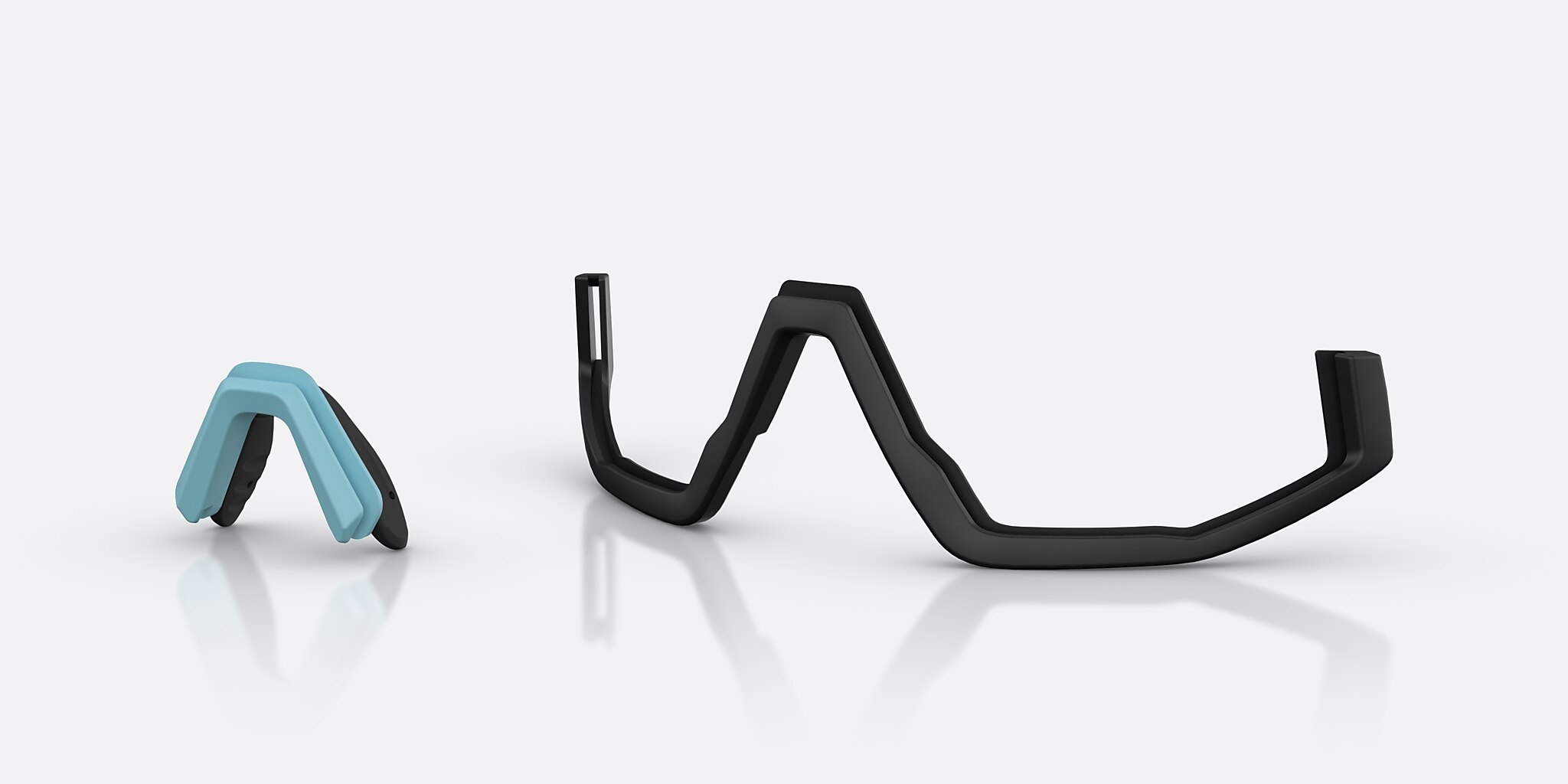 Sunglasses Bliz Fusion S (0-133) with Blue Green lens and Matte Turquoise frame Image 6 of 7