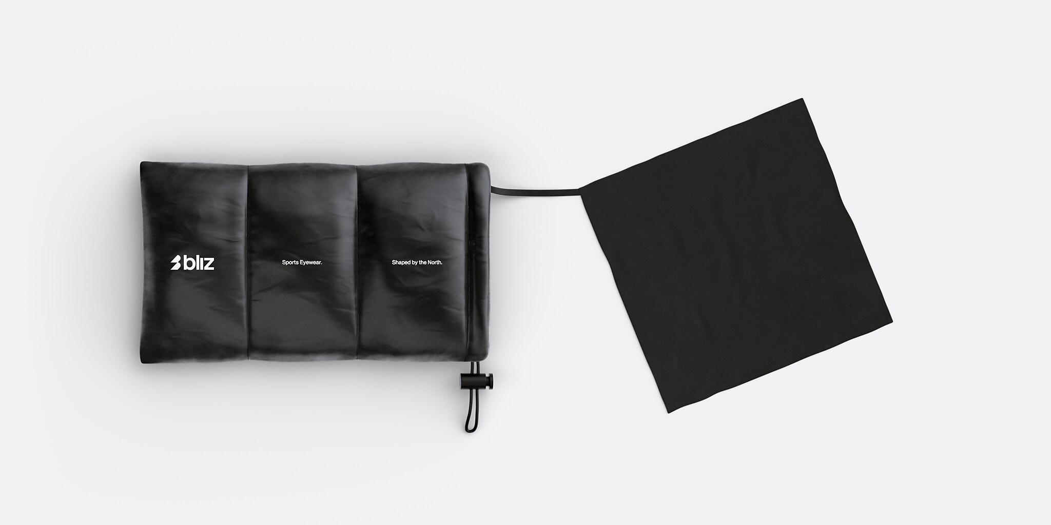 Sunglasses Bliz P001 L (0-138) with Smoke/Ice Blue Multicolor lens and Matte Black frame Image 6 of 6