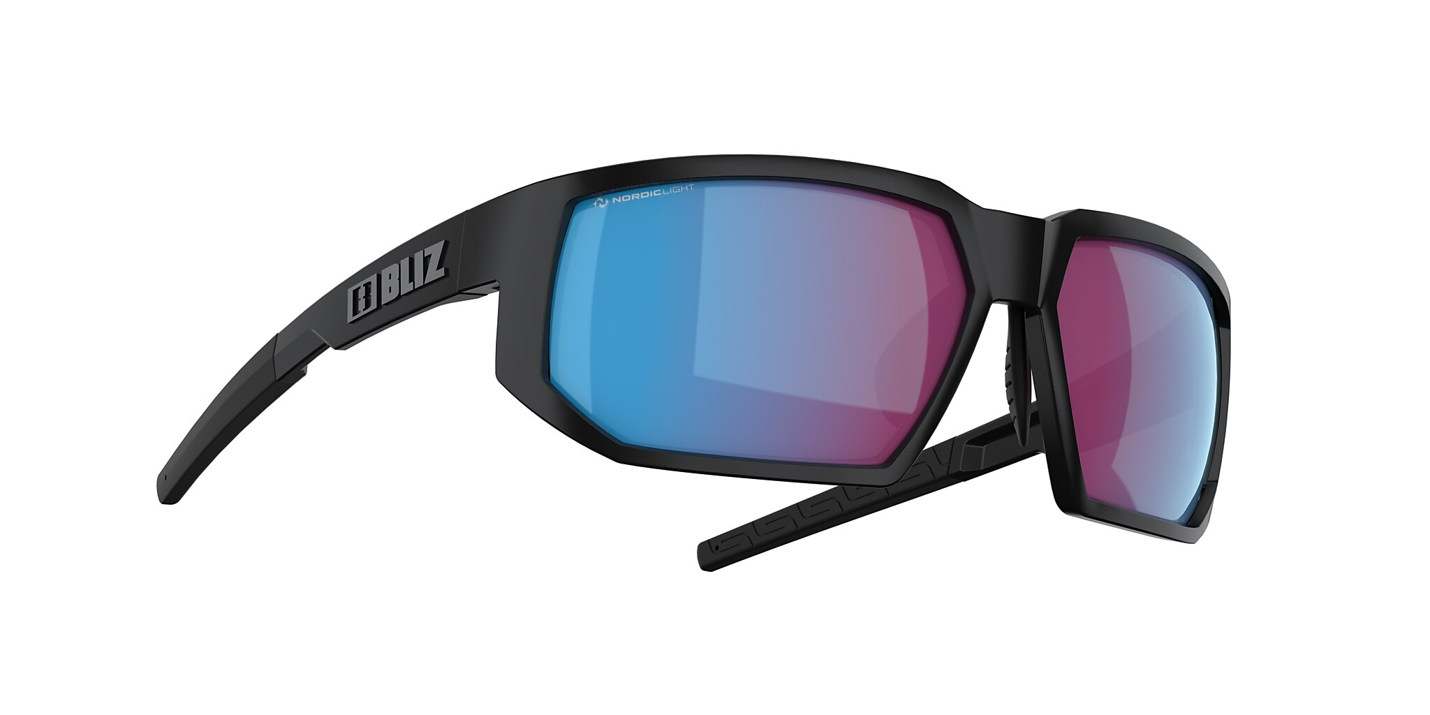 Arrow Sunglasses Rose Violet Blue | Bliz Eyewear®