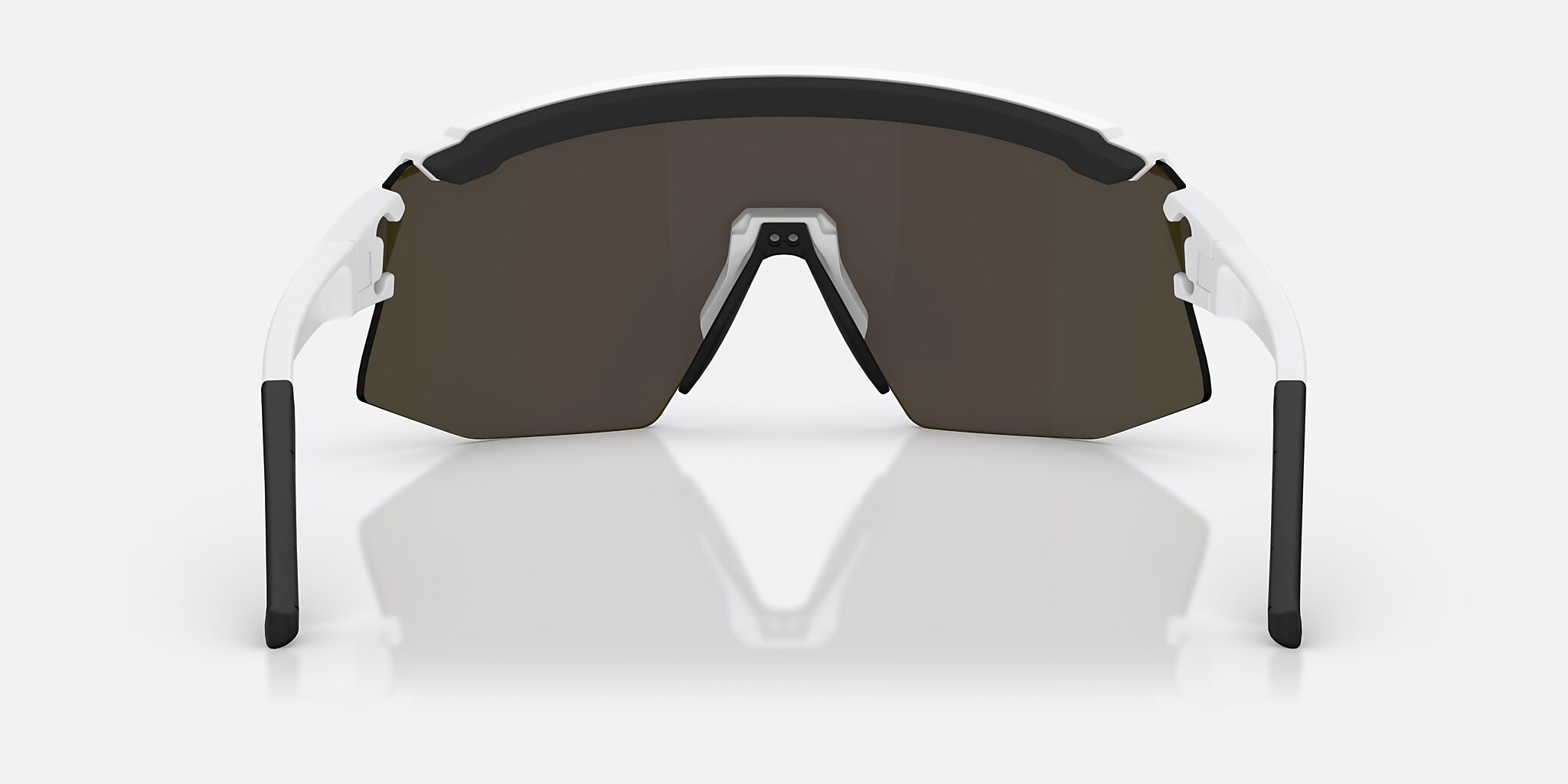 Sunglasses Bliz Breeze Small M (0-135) with Brown Rose lens and White frame Image 4 of 7