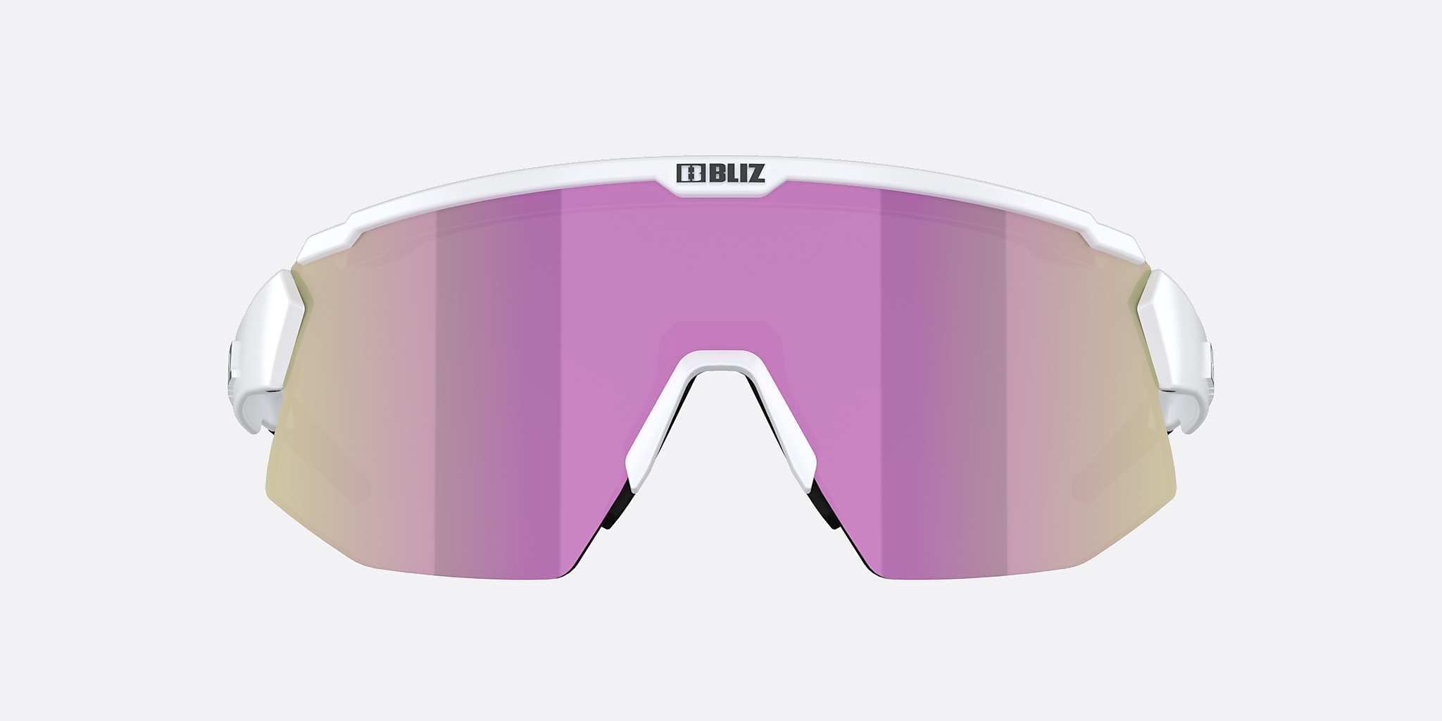 Sunglasses Bliz Breeze Small M (0-135) with Brown Rose lens and White frame Image 2 of 4 Sunglasses Bliz Breeze Small M (0-135) with Brown Rose lens and White frame Image 2 of 4