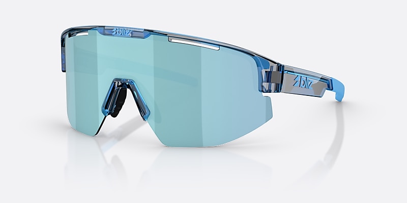 Sunglasses Bliz Matrix S (0-133) with Ice Blue lens and Transparent Blue frame Image 1 of 5 Sunglasses Bliz Matrix S (0-133) with Ice Blue lens and Transparent Blue frame Image 1 of 5
