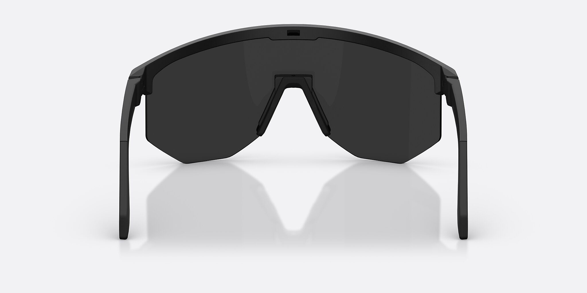 Sunglasses Bliz Hero XXL (0-142) with Smoke Silver lens and Black frame Image 4 of 6