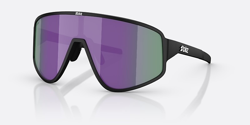 Sunglasses Bliz A004 L (0-135) with Brown/Purple Multicolor lens and Matte Black frame Image 1 of 5 Sunglasses Bliz A004 L (0-135) with Brown/Purple Multicolor lens and Matte Black frame Image 1 of 5