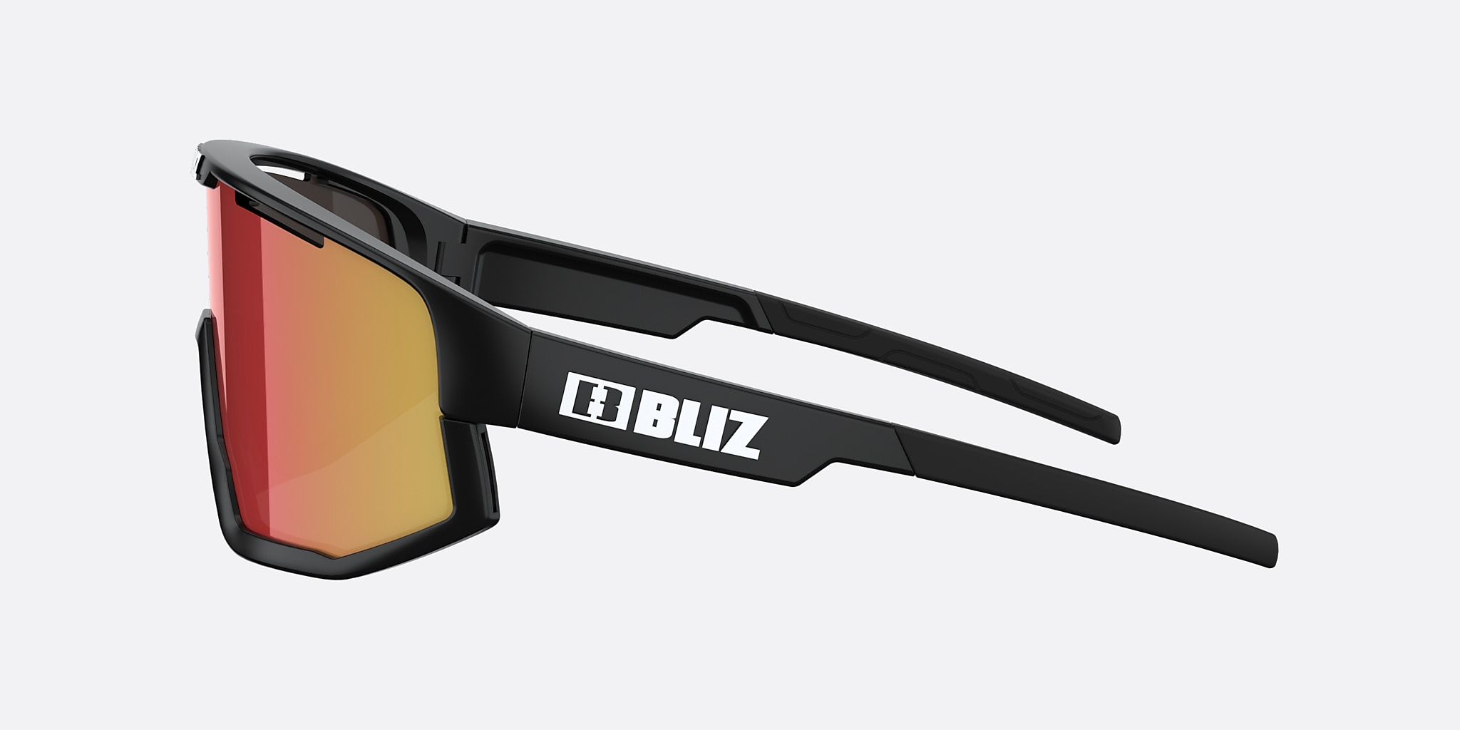 Sunglasses Bliz Vision L (0-137) with Brown Red lens and Black frame Image 3 of 5 Sunglasses Bliz Vision L (0-137) with Brown Red lens and Black frame Image 3 of 5