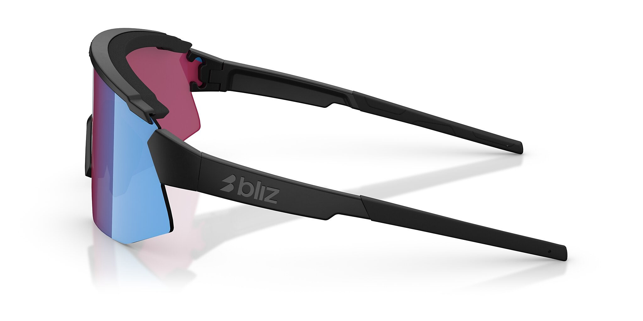 Breeze Small Sunglasses Rose Violet Blue | Bliz Eyewear®