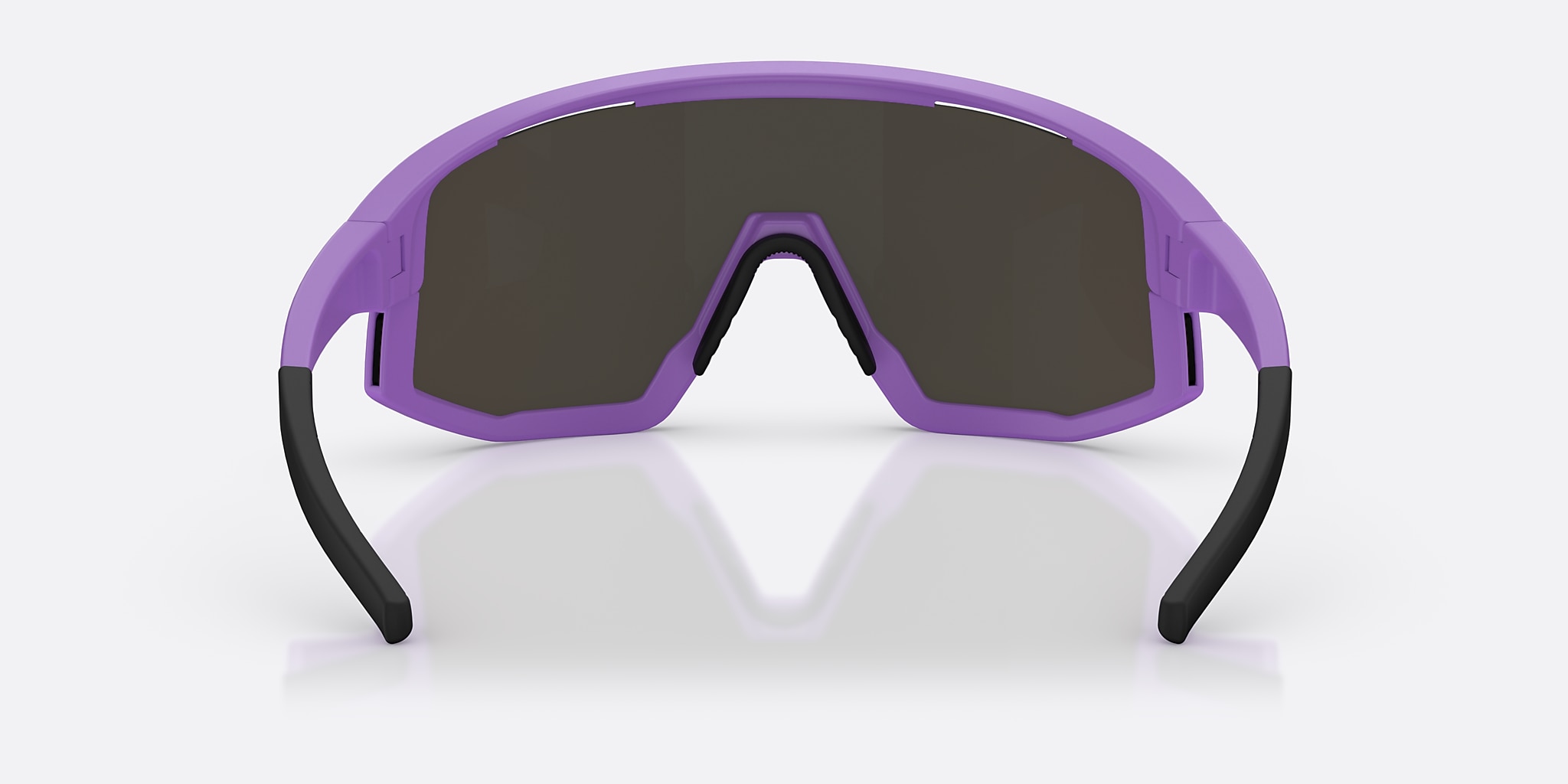 Sunglasses Bliz Fusion S (0-133) with Brown Blue lens and Purple frame Image 4 of 7