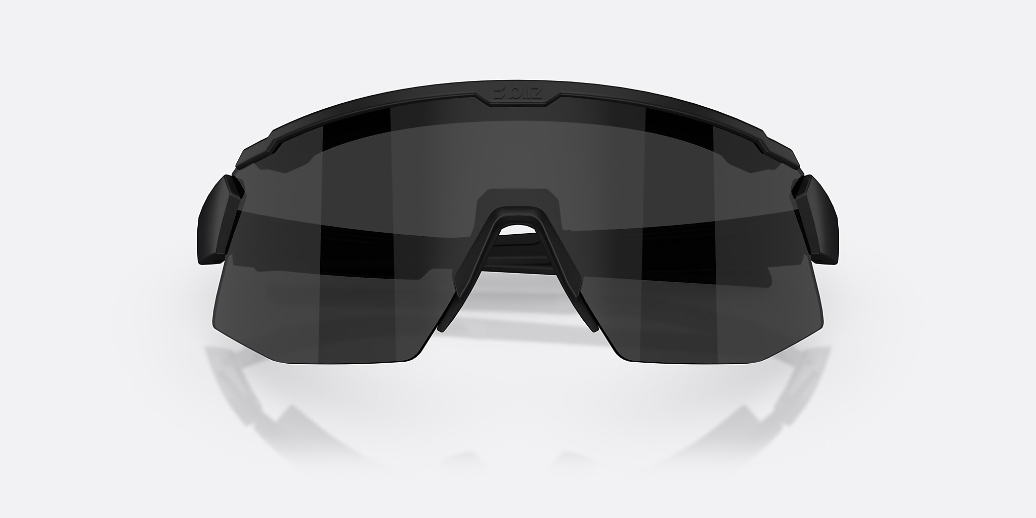 Sunglasses Bliz Breeze Small M (0-135) with Smoke lens and Matte Black frame Image 5 of 7