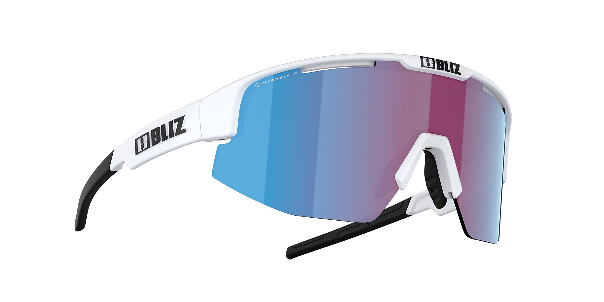 Matrix Sunglasses Rose/Violet Mirror Blue | Bliz Eyewear®