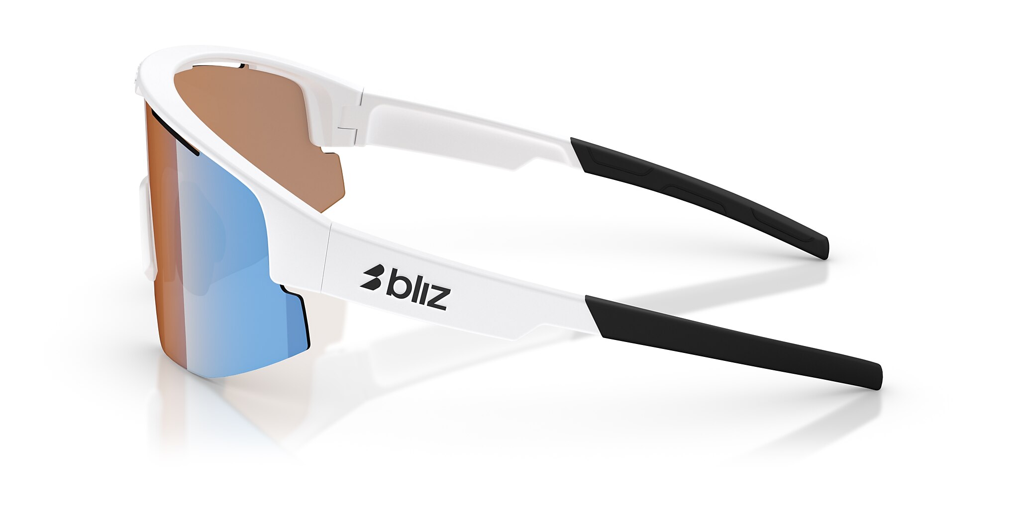 Matrix Sunglasses Coral/Orange Mirror Blue | Bliz Eyewear®