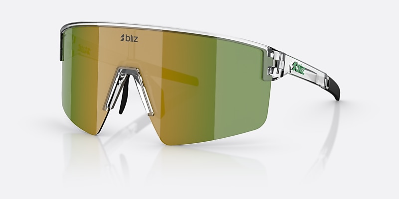 Sunglasses Bliz P004 L (0-137) with Grün lens and Transparent White frame Image 1 of 5 Sunglasses Bliz P004 L (0-137) with Grün lens and Transparent White frame Image 1 of 5