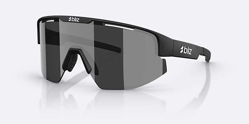 Sunglasses Bliz Matrix Small XXS (0-130) with Smoke/Silver Mirror lens and Matte Black frame Image 1 of 6
