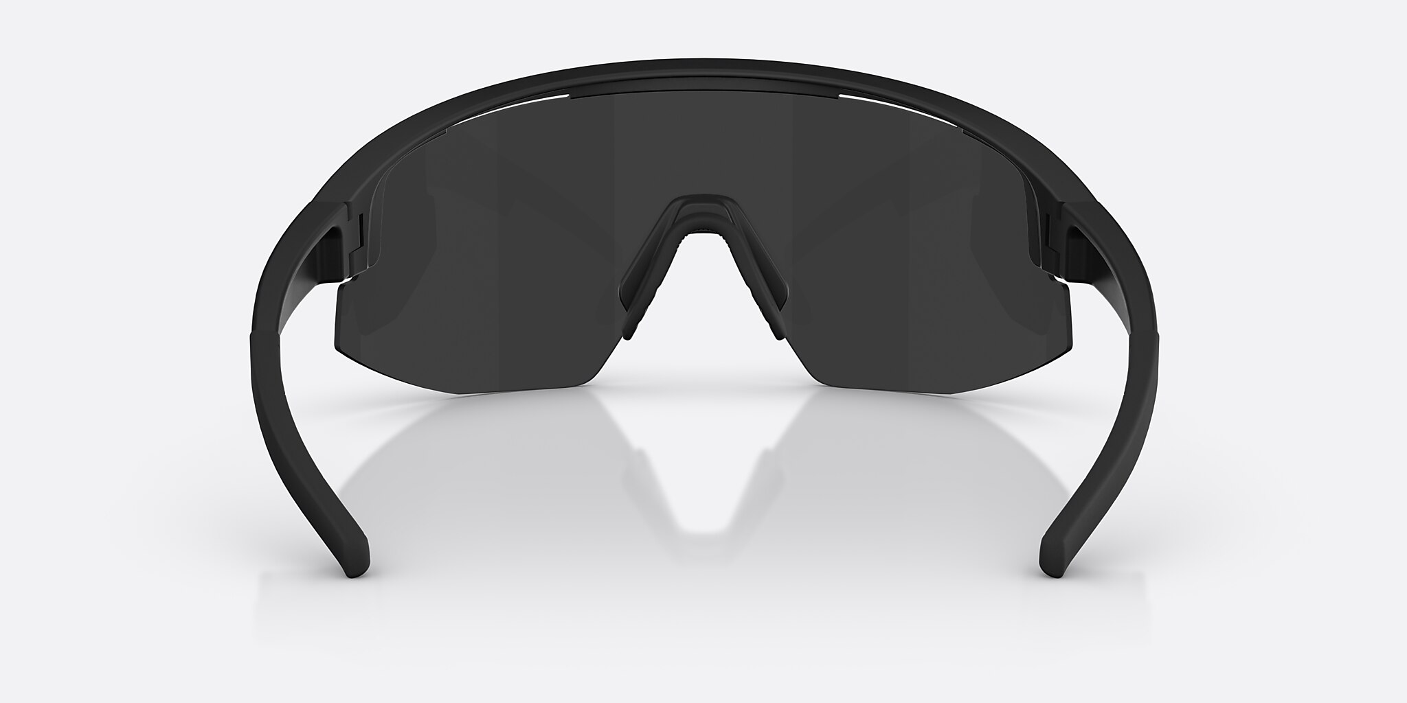 Sunglasses Bliz Matrix Small XXS (0-130) with Smoke/Silver Mirror lens and Matte Black frame Image 4 of 6