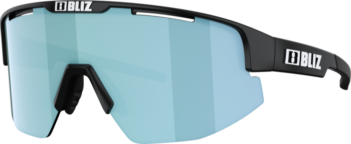 Matrix Small Sunglasses in Smoke Ice Blue | Bliz Eyewear® SK