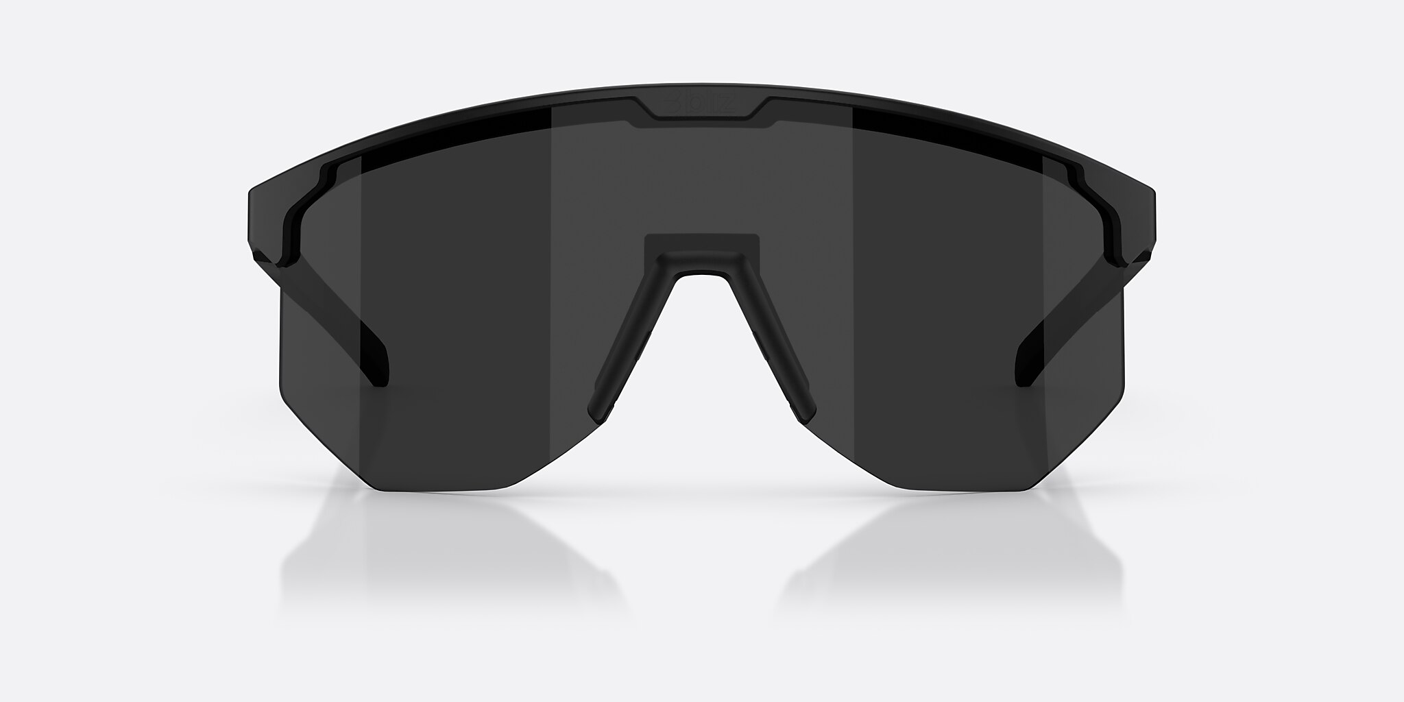 Sunglasses Bliz Hero XXL (0-142) with Smoke lens and Matte Black frame Image 2 of 6