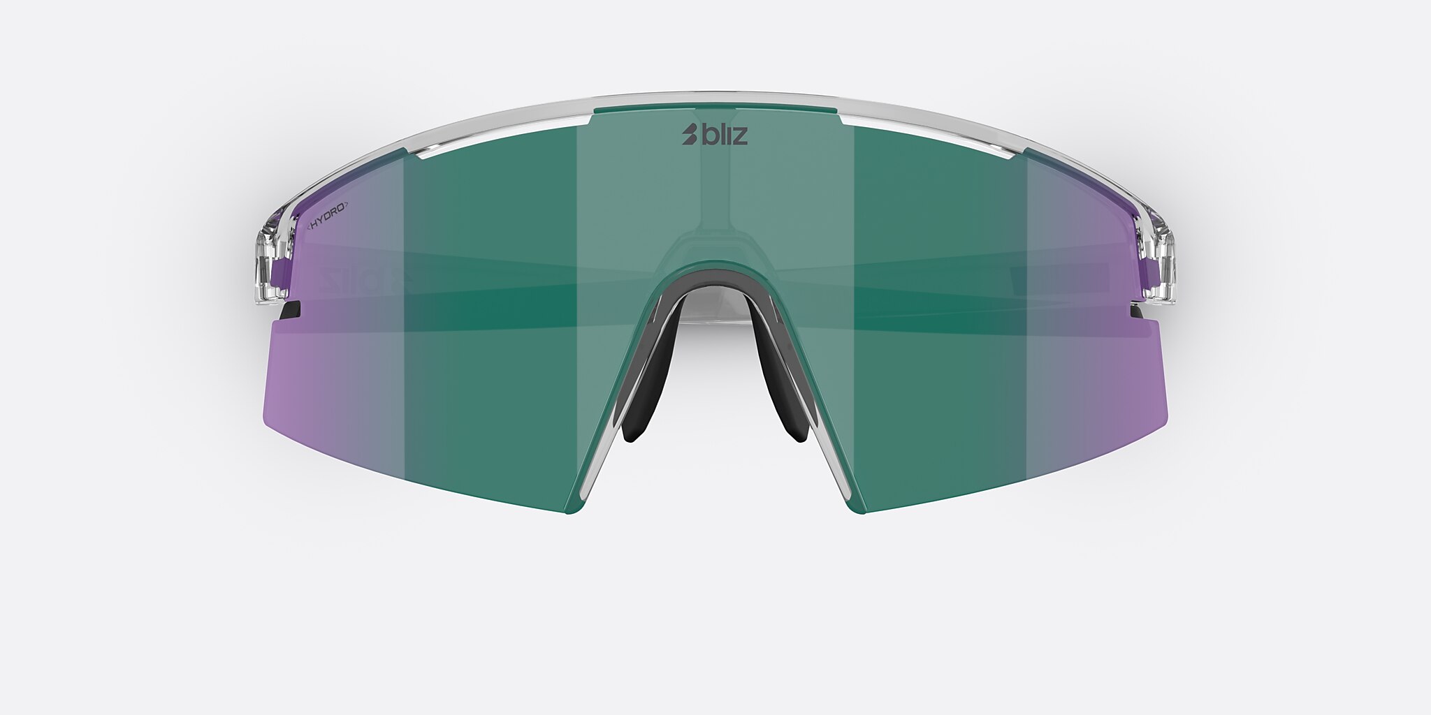 Sunglasses Bliz P006 L (0-136) with Green/Green Multicolor lens and Crystal Black frame Image 5 of 6
