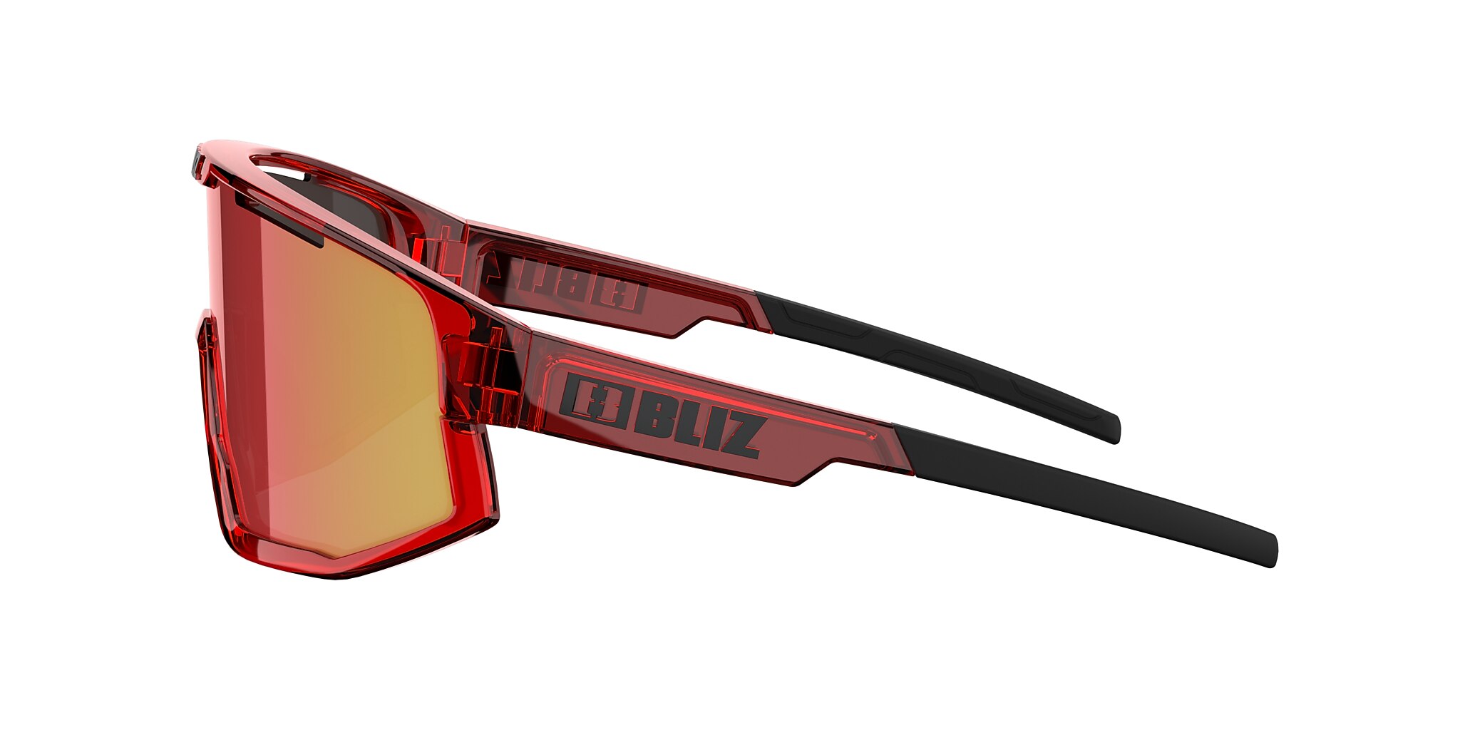 Fusion Sunglasses Brown Red | Bliz Eyewear®