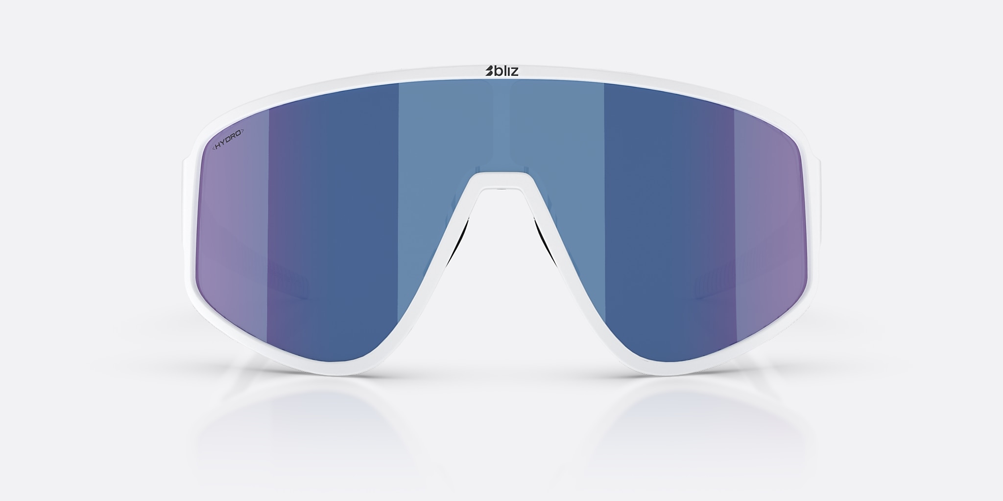 Sunglasses Bliz A004 L (0-135) with Blue lens and Matte White frame Image 2 of 5 Sunglasses Bliz A004 L (0-135) with Blue lens and Matte White frame Image 2 of 5