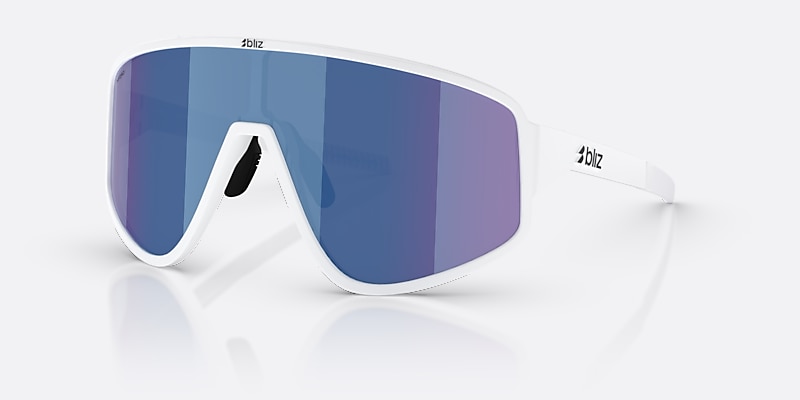 Sunglasses Bliz A004 L (0-135) with Blue lens and Matte White frame Image 1 of 5 Sunglasses Bliz A004 L (0-135) with Blue lens and Matte White frame Image 1 of 5