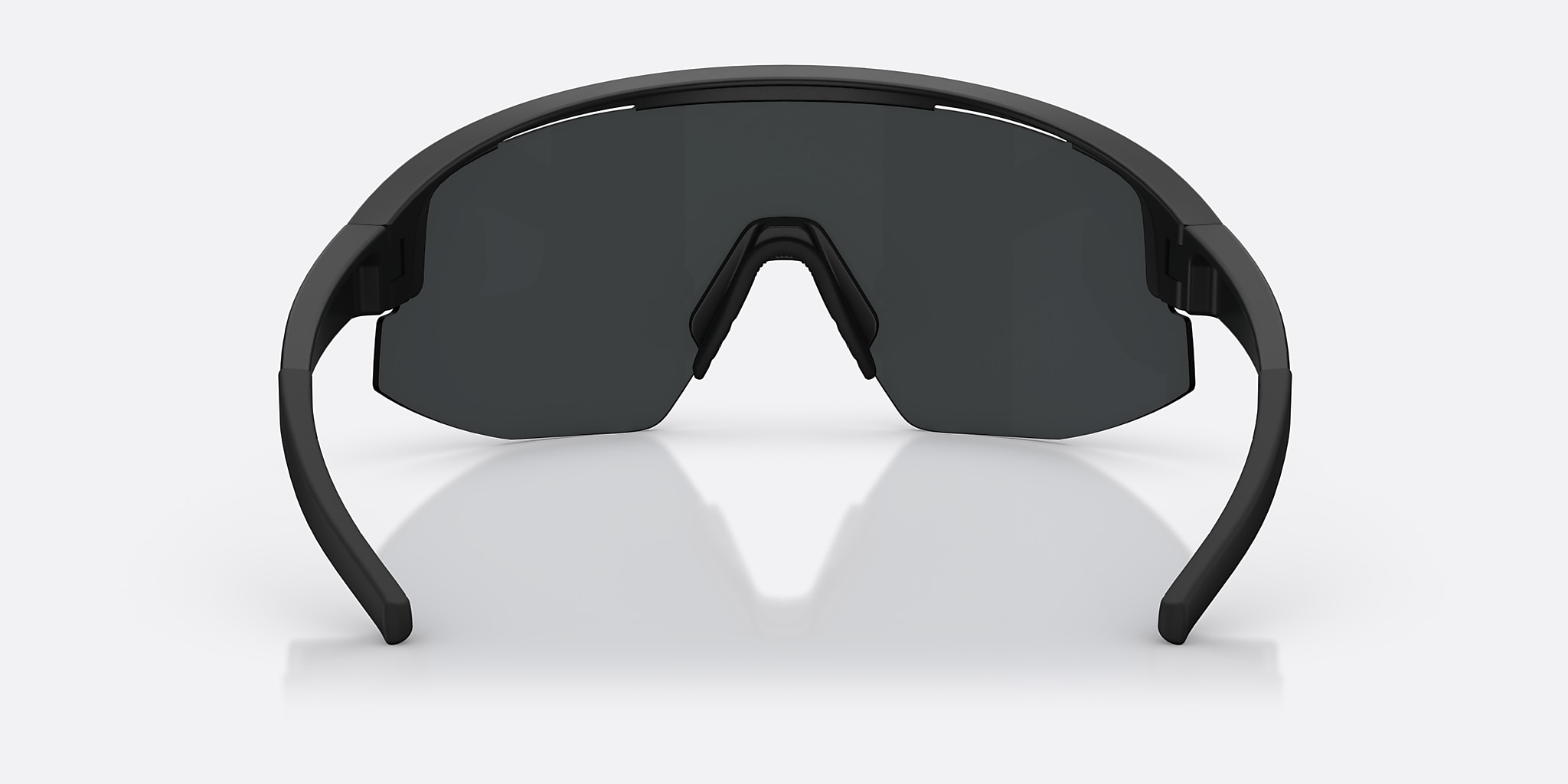 Sunglasses Bliz Matrix S (0-133) with Smoke Ice Blue lens and Black frame Image 4 of 6