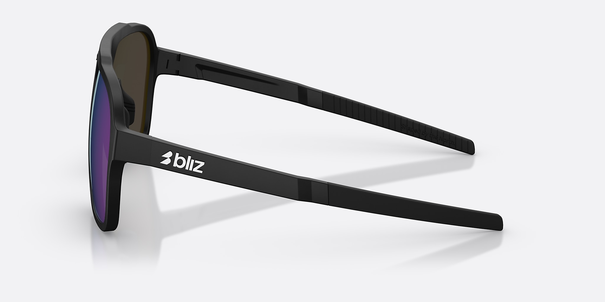 Sunglasses Bliz A002 XL (62-13) with Blue lens and Matte Black frame Image 3 of 5 Sunglasses Bliz A002 XL (62-13) with Blue lens and Matte Black frame Image 3 of 5
