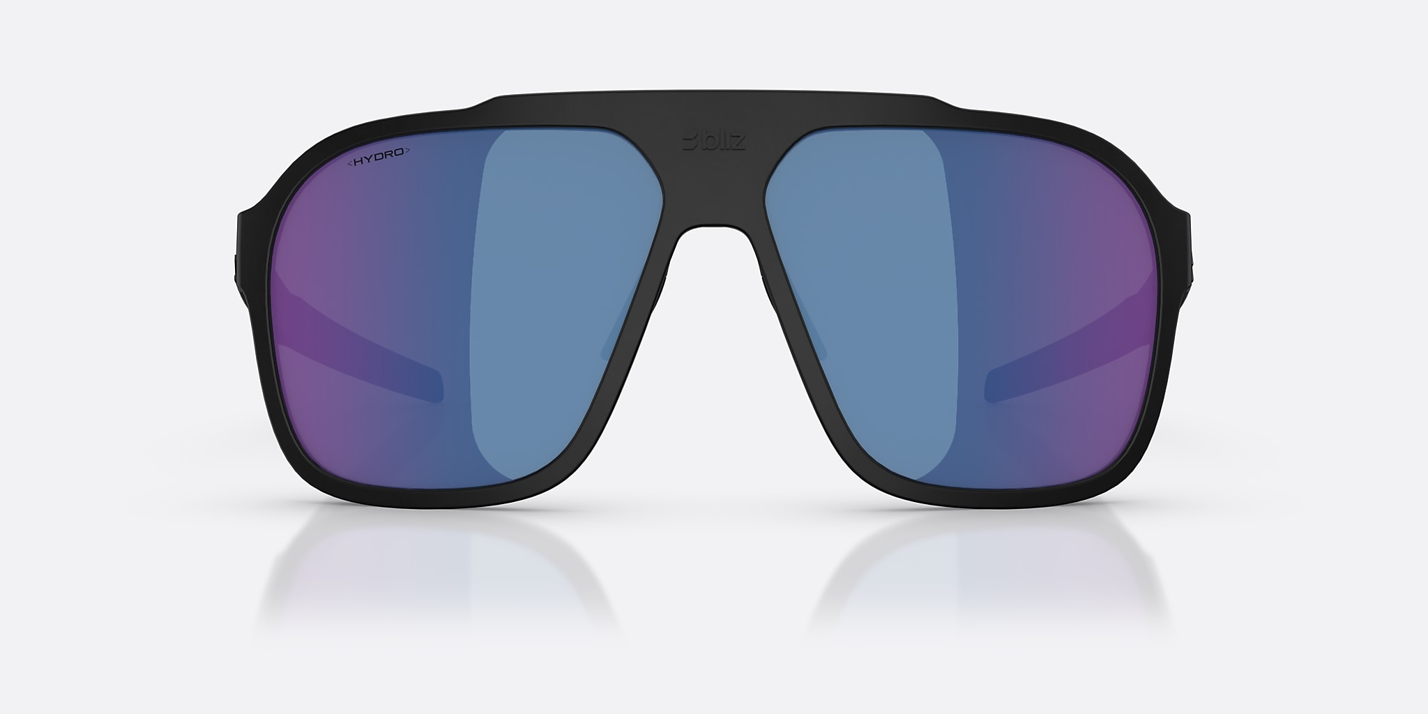 Sunglasses Bliz A002 XL (62-13) with Blue lens and Matte Black frame Image 2 of 5 Sunglasses Bliz A002 XL (62-13) with Blue lens and Matte Black frame Image 2 of 5