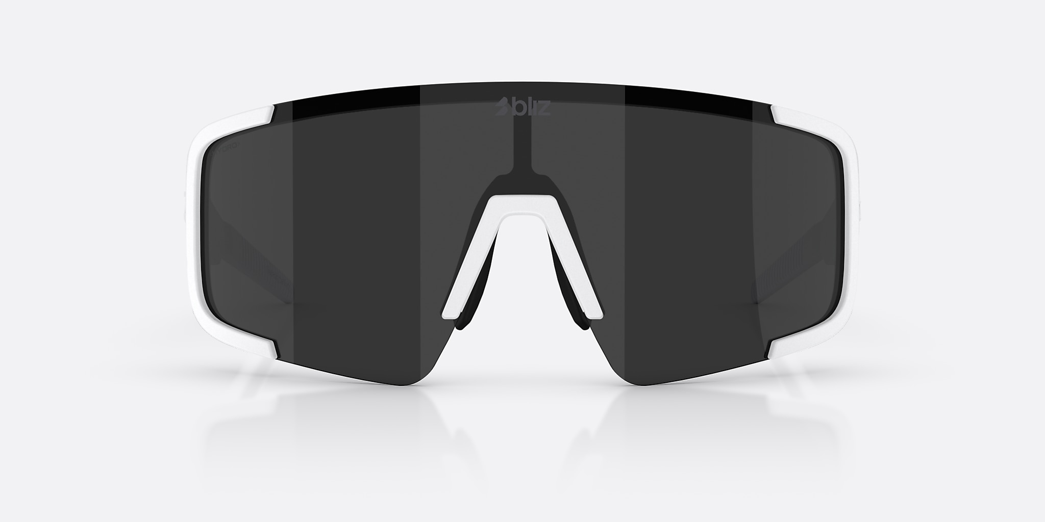 Sunglasses Bliz P003 L (0-132) with Smoke lens and Matte White frame Image 2 of 5 Sunglasses Bliz P003 L (0-132) with Smoke lens and Matte White frame Image 2 of 5