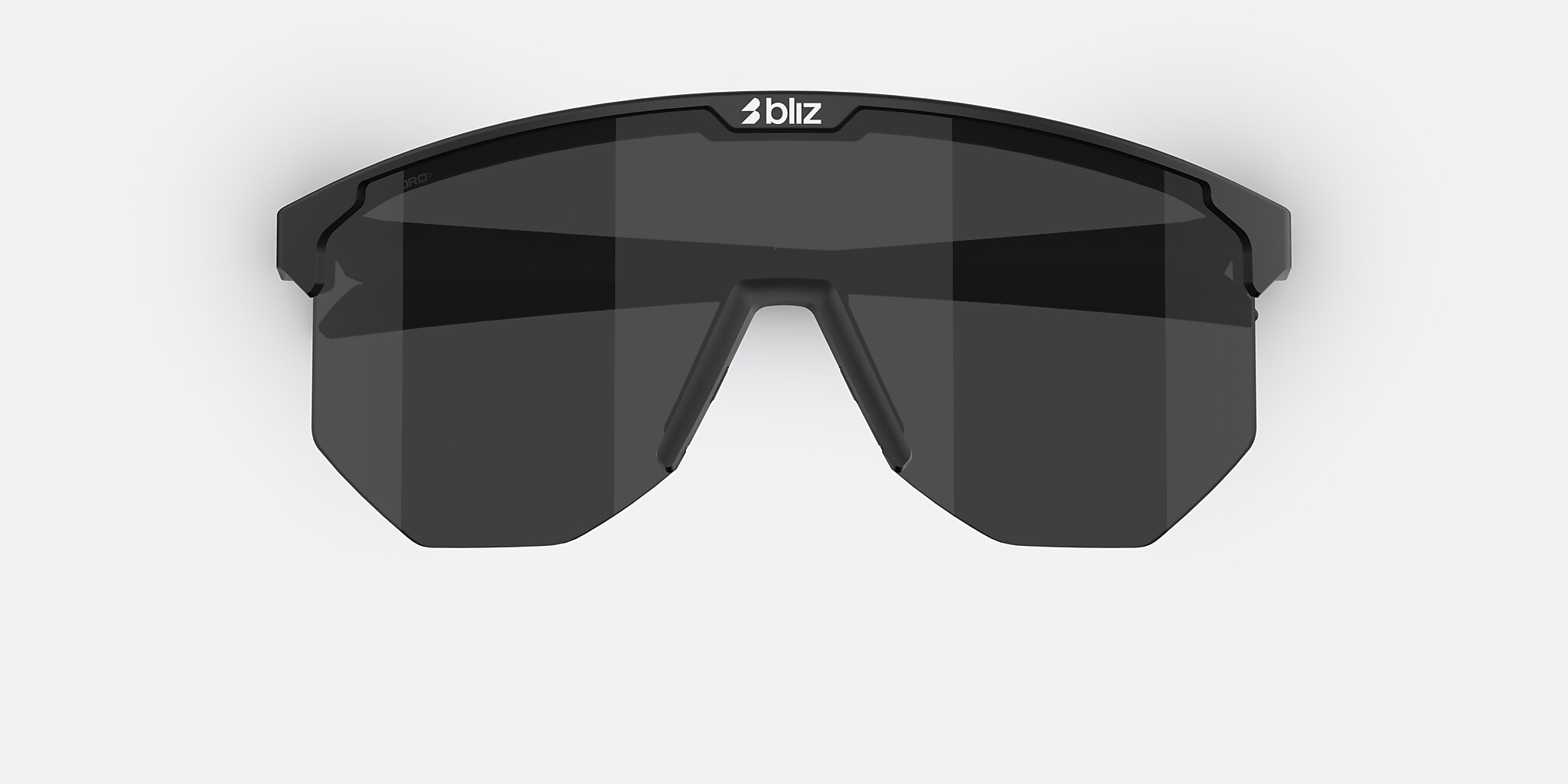 Sunglasses Bliz Hero Small L (0-129) with Smoke lens and Matte Black frame Image 5 of 6