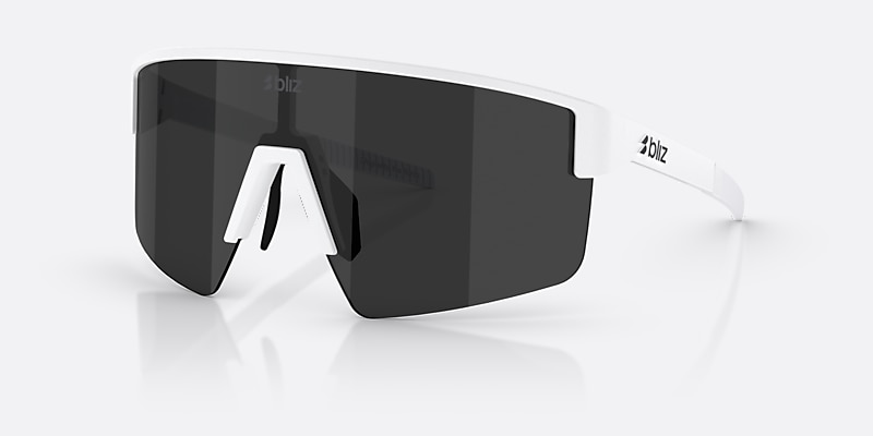 Sunglasses Bliz P004 L (0-137) with Smoke lens and Matte White frame Image 1 of 5 Sunglasses Bliz P004 L (0-137) with Smoke lens and Matte White frame Image 1 of 5