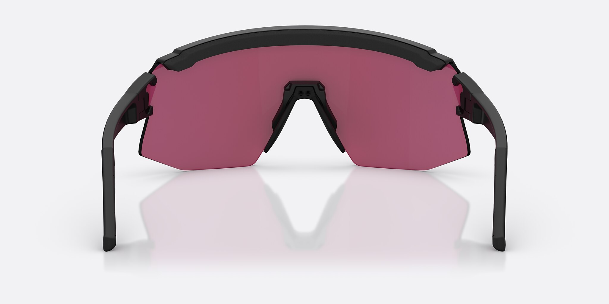 Sunglasses Bliz Breeze XL (0-141) with Rose Violet Blue lens and Black frame Image 4 of 7