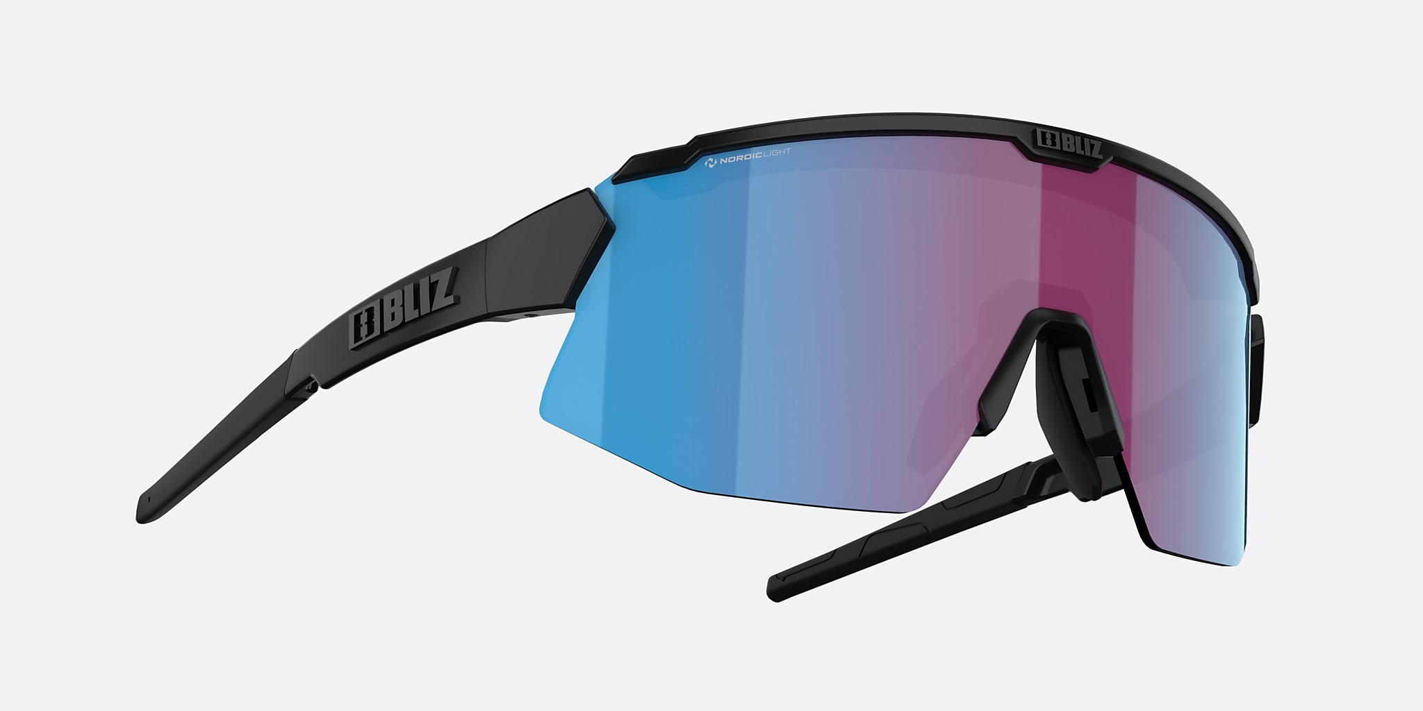 Sunglasses Bliz Breeze XL (0-141) with Rose Violet Blue lens and Black frame Image 5 of 5 Sunglasses Bliz Breeze XL (0-141) with Rose Violet Blue lens and Black frame Image 5 of 5