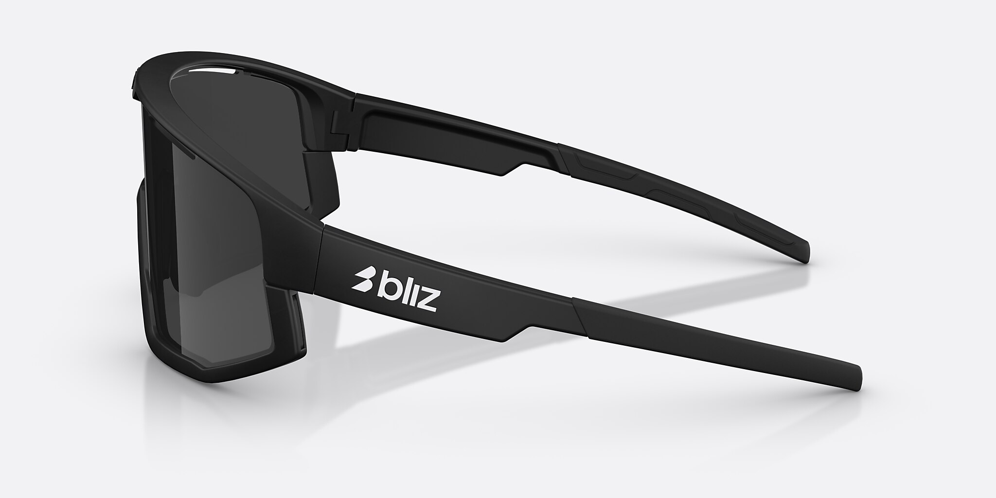 Sunglasses Bliz Fusion Small XXS (0-125) with Smoke lens and Matte Black frame Image 3 of 6
