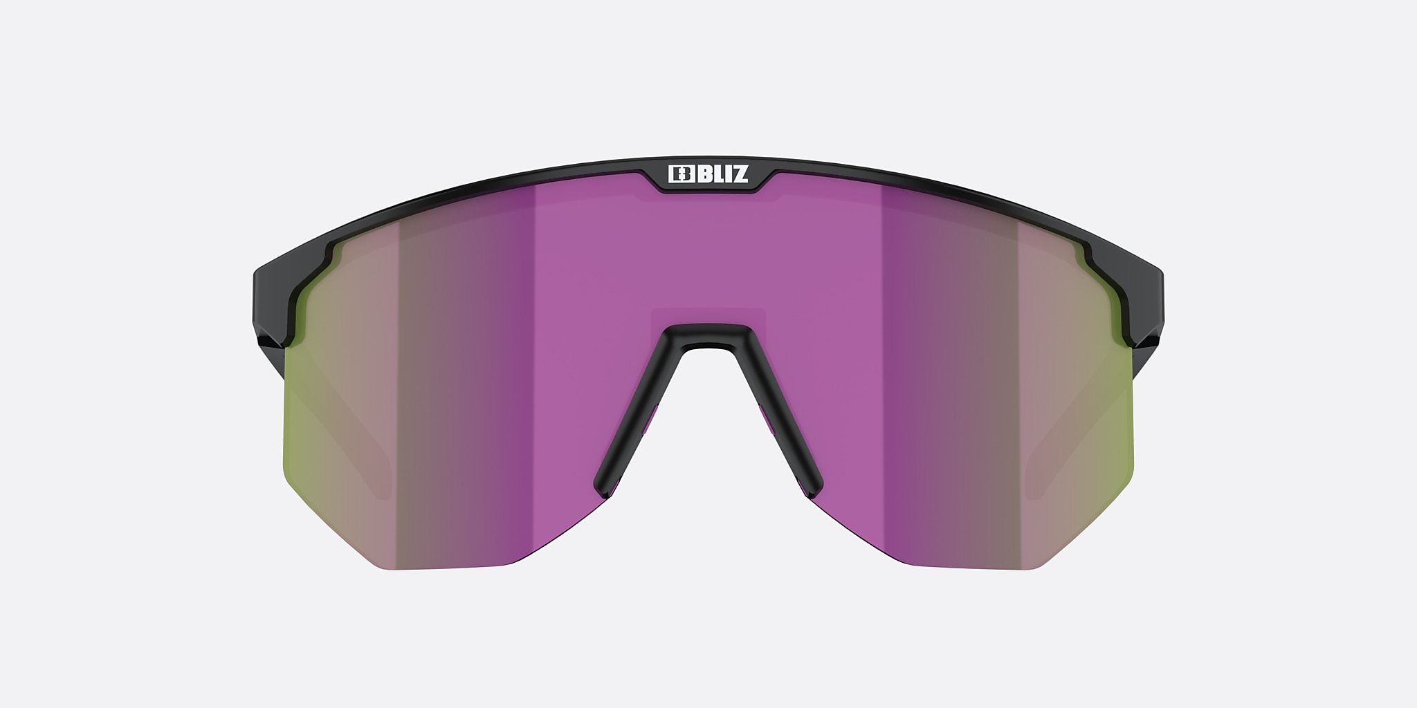 Sunglasses Bliz Hero Small L (0-129) with Brown Purple lens and Black frame Image 2 of 5 Sunglasses Bliz Hero Small L (0-129) with Brown Purple lens and Black frame Image 2 of 5