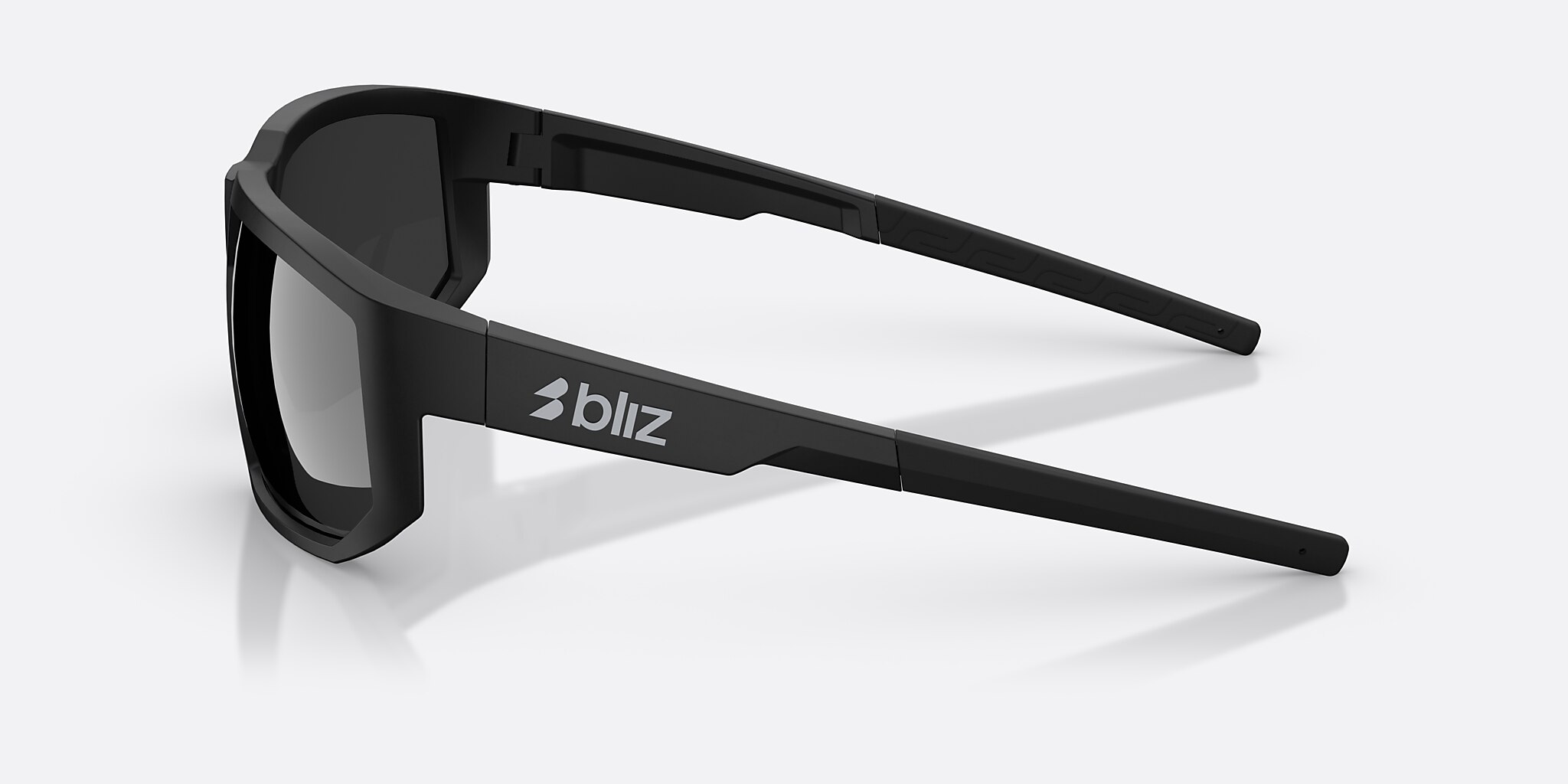 Sunglasses Bliz Arrow L (63-15) with Brown Silver lens and Black frame Image 3 of 5