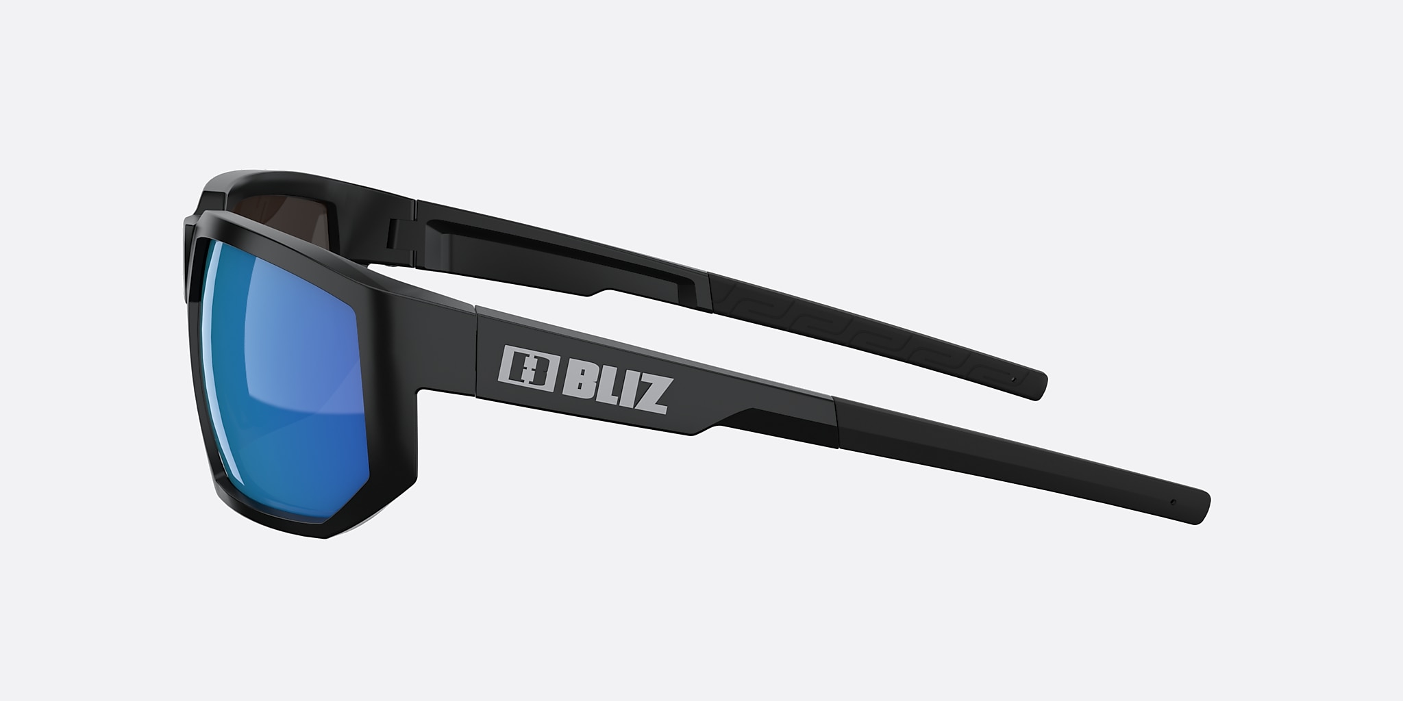 Sunglasses Bliz Arrow L (63-15) with Brown Blue lens and Black frame Image 3 of 5 Sunglasses Bliz Arrow L (63-15) with Brown Blue lens and Black frame Image 3 of 5