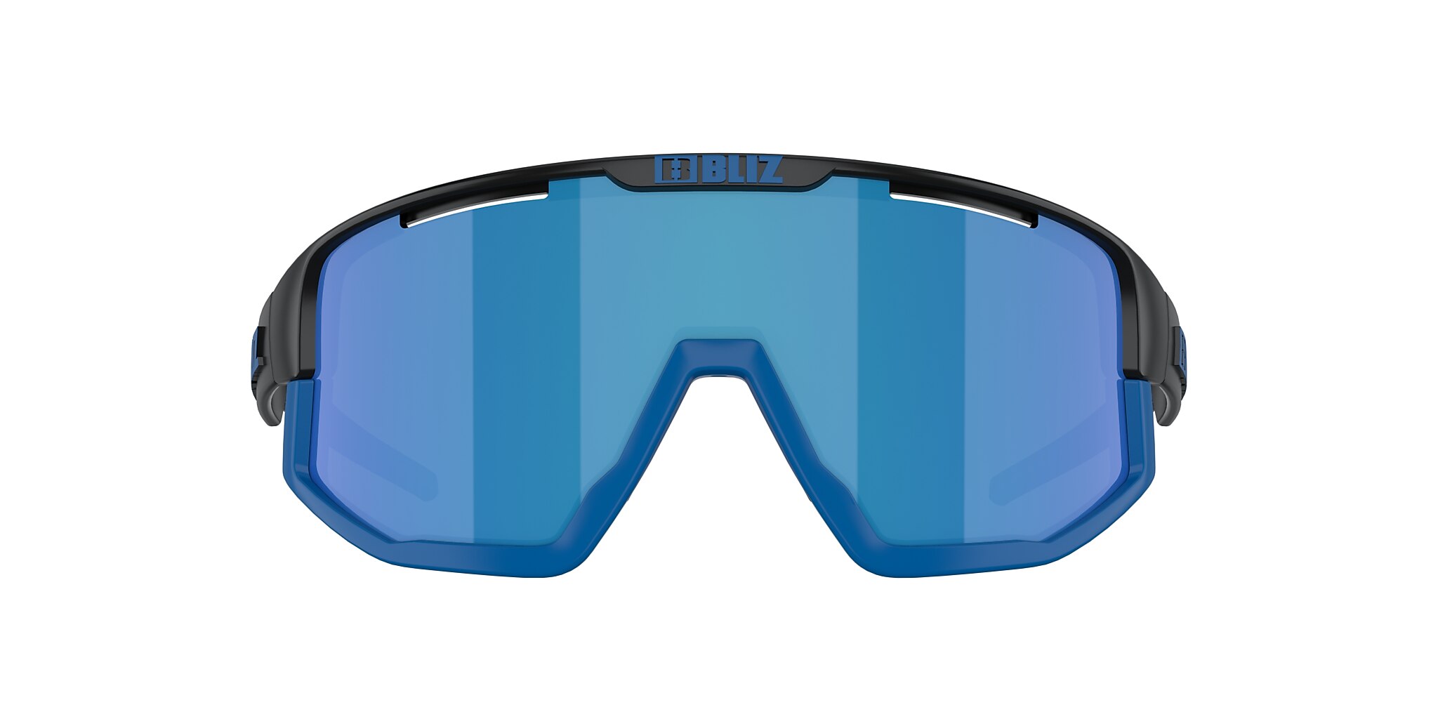 Fusion Small Sunglasses Brown Mirror Blue | Bliz Eyewear®