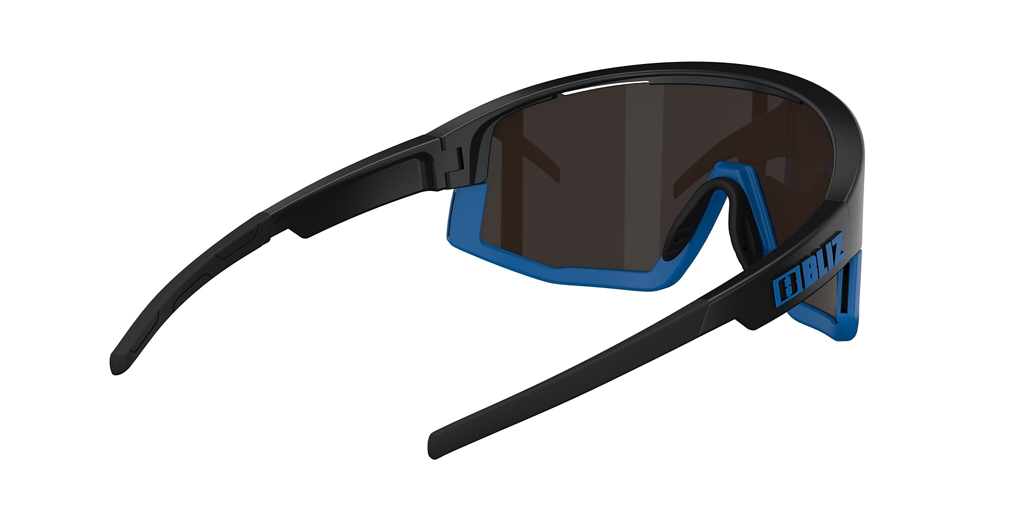 Fusion Small Sunglasses Brown Mirror Blue | Bliz Eyewear®