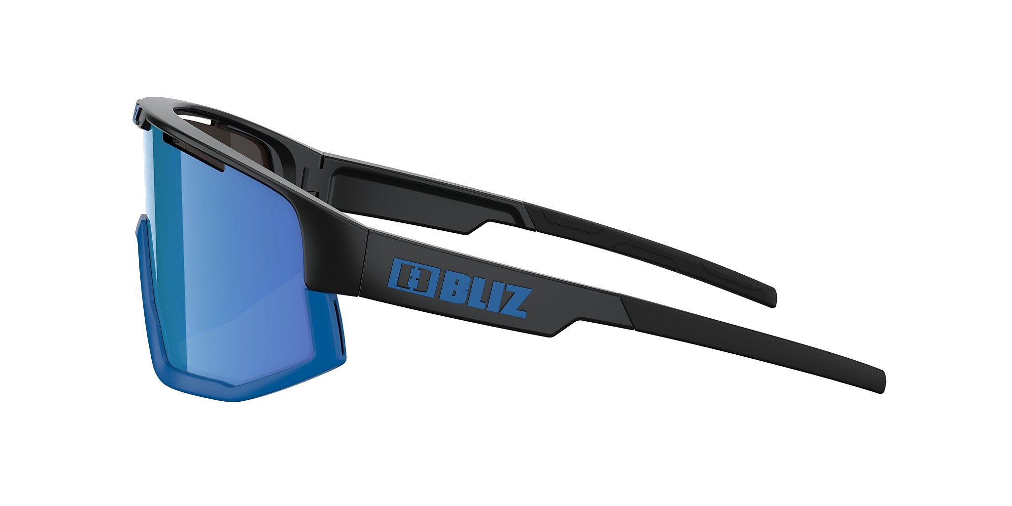 Fusion Small Sunglasses Brown Mirror Blue | Bliz Eyewear®