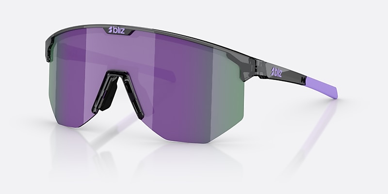 Sunglasses Bliz Hero Small L (0-129) with Purple lens and Crystal Black frame Image 1 of 5 Sunglasses Bliz Hero Small L (0-129) with Purple lens and Crystal Black frame Image 1 of 5