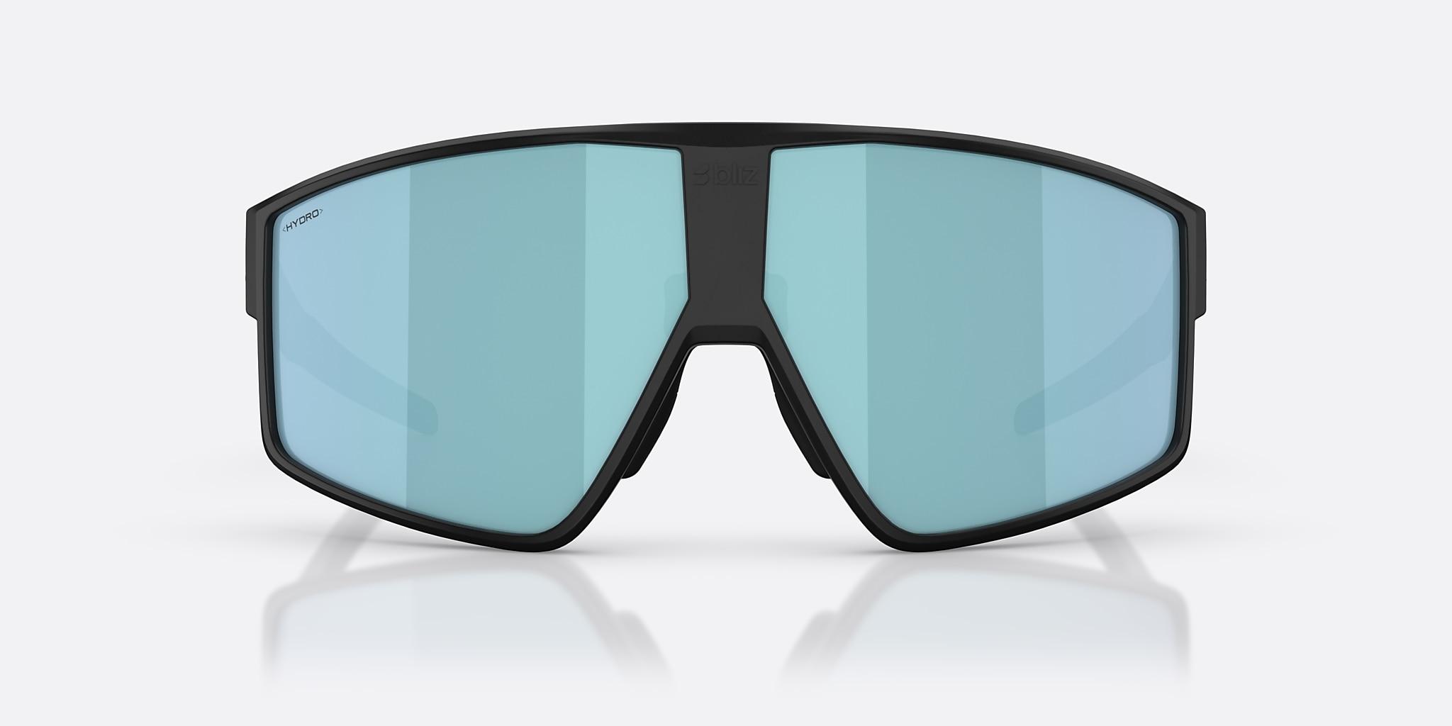 Sunglasses Bliz P002 L (69-09) with Smoke/Ice Blue lens and Matte Black frame Image 2 of 5 Sunglasses Bliz P002 L (69-09) with Smoke/Ice Blue lens and Matte Black frame Image 2 of 5